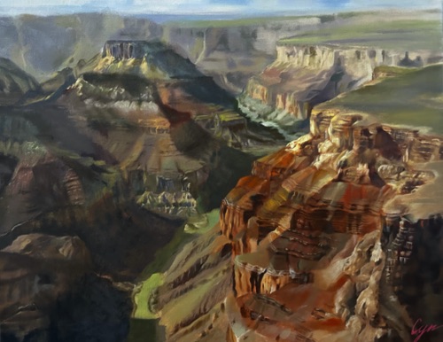 "Beyond the Canyon"
Oil on canvas 22"x28"
Selected at NOAPS 2023 Best of America International Jury Exhibition "Beyond the Canyon"
Oil on canvas 22"x28"
Selected at NOAPS 2023 Best of America International Jury Exhibition