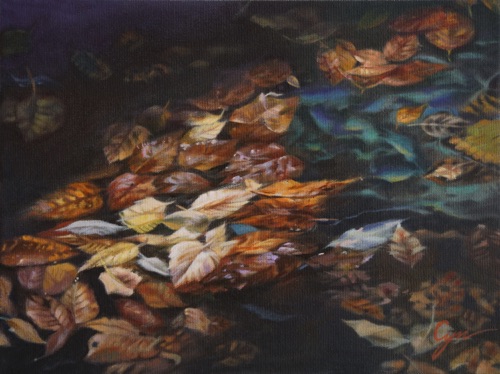 "Farewell to Autumn"
Oil on canvas 12"x16" "Farewell to Autumn"
Oil on canvas 12"x16"