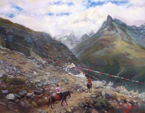 “Blessings in the Wind”
Oil on canvas 22”x28”. Accepted by National Oil and Acrylic Painters Society’s “Masters and Signature Artists Exhibition - 2015 Spring Signature Show” “Blessings in the Wind”
Oil on canvas 22”x28”. Accepted by National Oil and Acrylic Painters Society’s “Masters and Signature Artists Exhibition - 2015 Spring Signature Show”