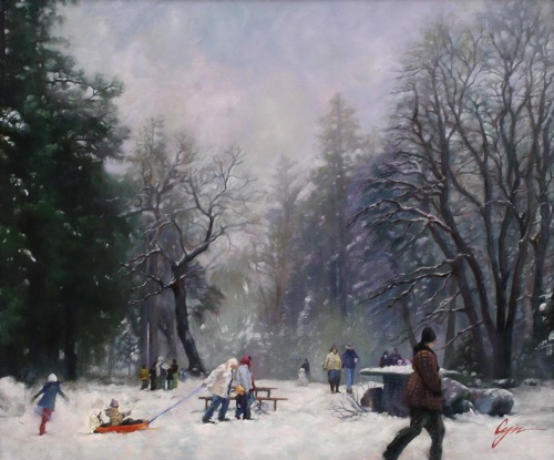 “Wintry Delight”
Oil on canvas 20”x24”
Selected in the “Salon International 2008 Exhibition” by Greenhouse Gallery “Wintry Delight”
Oil on canvas 20”x24”
Selected in the “Salon International 2008 Exhibition” by Greenhouse Gallery